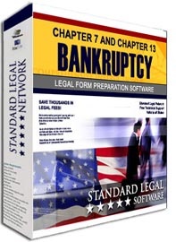 Bankruptcy Legal Forms Software from Standard Legal