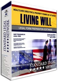 Living Will Legal Forms Software from Standard Legal