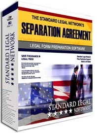 Marital Separation Agreement Legal Form Software from Standard Legal