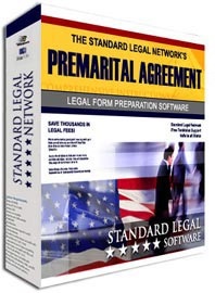 Premarital Agreements Legal Forms Software from Standard Legal
