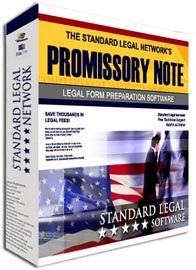 Click her for Promissory Note Legal Forms Do It Yourself Software from Standard Legal