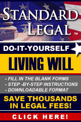 do it yourself Living Will software from Standard Legal
