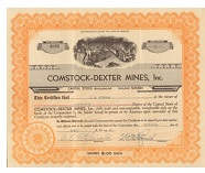 Comstock Gold Stock